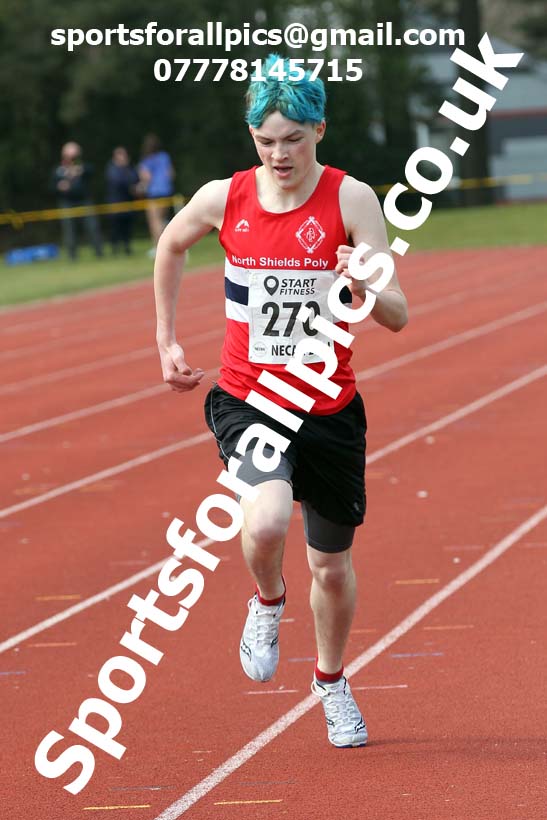 800 metres, 2021 NECAA Open Graded Meeting, Morpeth. Photo: David T. Hewitson/Sports for All Pics
